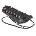 thumbnail image 1 of Muñequera Deportiva de Cuero Sintético Protector de Vintage Accesorios de Disfraces Cosplay para Mujer Hombre Negro Soledad Protector de seguridad para el brazo de tiro con arco de caza, 1 of 7