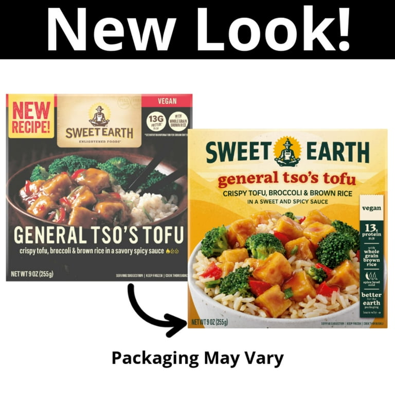 Sweet Earth General Tso's Tofu Shop Entrees Sides At HEB