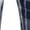 Dark Navy White Plaid, variant on CYZ Women's 100% Cotton Woven Poplin Sleep Pajama Pants,Blue Black Stripe Plaid, Womens Size: X-Large