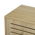 thumbnail image 5 of Sideboard Open Door Cabinet with Three Shelves Storage for Kitchen & Dining Storage, 5 of 9