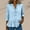 A1-Sky Blue, variant on Ruffle V Neck Blouse Ruffle Trim Top Casual Preppy Tops Loose Spring Blouses Boho Tops Work Tops Ruffle Front Shirt Elegant Dressy Shirt Trendy Ruffle Tops Cropped Blouse Orange 3XL