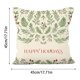 thumbnail image 3 of onlyliua ¡ Ofertas Del Día Liquidación Prime! Fundamentos de Almohada y Letras Navideñas para Hogar, La Oficina, El Sofá, Funda de Almohada En Borde, Funda de Cojín Súper Suave, 3 of 7