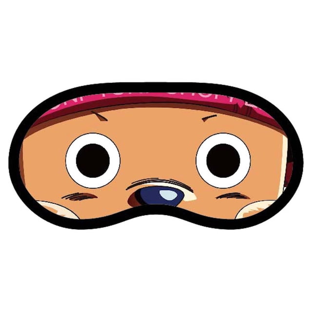 Máscara para dormir Chopper Anime, supersuave, sombra de ojos