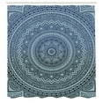 thumbnail image 3 of Ambesonne Mandala Shower Curtain, Native East Folk Art Floral, 69"Wx70"L, Dark Lavender, 3 of 3