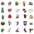 thumbnail image 5 of zhangqiuzhi Minecraft Adventure Game Cartoon Stickers 100 Pieces Waterproof Graffiti, 5 of 5