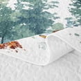 thumbnail image 5 of Erosebridal Happy Camping Quilt Full, Hunting and Fishing Full Bedspread Sets, 3 Pieces 1 Coverlet and 2 Pillowcases, 5 of 7