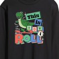thumbnail image 3 of Disney - Toy Story - Rex This Is How I Roll - Men's Long Sleeve T-Shirt, 3 of 5