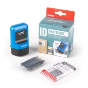 Trodat ID Protector Ink Roller – Identity Theft Protection Roller Stamp – incl. 3 Refill Inks