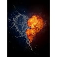 thumbnail image 4 of ABPHOTO Polyester Exquisite Water and Fire Backdrops for Photography Heart-shaped Pattern Photo Backdrops Wedding Photo Studio Background Props 5x7ft, 4 of 5