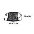 thumbnail image 3 of Motorcycle Cargo Net with Hooks - Heavy Duty Bungee Luggage Net for Helmets, Gear, and Equipment - 9"x11.8" Stretchy Mesh Cargo Storage for Bikes, ATVs, Scooters, 3 of 7
