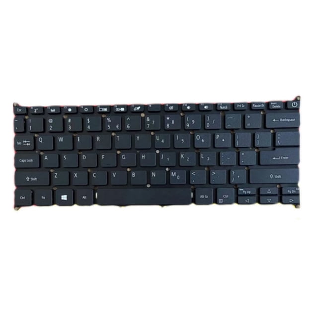 Sidaley Teclado de portátil Teclados en inglés con reemplazo de interruptor para SF514-52 Cuadernos de escritura y cuadernos de bocetos