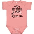 thumbnail image 3 of Inktastic Mimi and Pops Love Me Girls Baby Bodysuit, 3 of 5