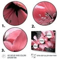thumbnail image 3 of Designart "Pink Botanical Euphony" Abstract Botanicals Wall Art Print, 3 of 5