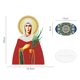 thumbnail image 2 of Pintura de diamantes DIY Virgen María Dibujo de diamantes católico Religiones Punto de cruz rojo, 2 of 7
