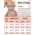 thumbnail image 7 of Ausing Sexy Lingerie for Women Lace Bra and Panty Set 2 Piece Mesh High Waist Babydoll Outfits Breathable Push Up Underwire Bra Underwear Pink S, 7 of 7
