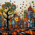 thumbnail image 1 of 5D DIY Taladro Color Casa Kit Del Arte 40x40cm, 1 of 9