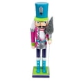 thumbnail image 3 of MasteelfCA Christmas Wooden Nutcracker Adorn Creative Wood Soldier Nutcracker Ornament, 3 of 7