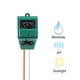 thumbnail image 1 of Medidor de pH del suelo, 3 en 1, medidor de humedad/luz/pH del suelo, kit de herramientas de jardinería para el cuidado de las plantas, ideal para jardín, césped, granja (verde) XianweiShao 8390611307554, 1 of 1