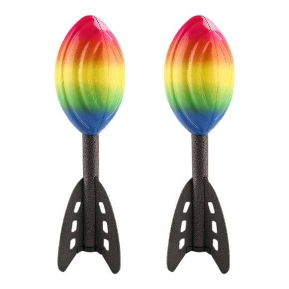 Lipstore 2x Long Distance Football Mini Soft Football Hand Grip Rockets Ball Howling Foam