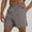 A_ Gray, variant on YLSDY Men's Workout Running Shorts Quick Dry Active 5 Inches Shorts with Pockets, Lightweight, Breathable Cotton Shorts Black L