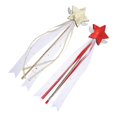 thumbnail image 4 of KAKOWELY 2 varitas de hadas de malla con forma de estrella para niñas, accesorios de disfraz para fiestas, 4 of 5