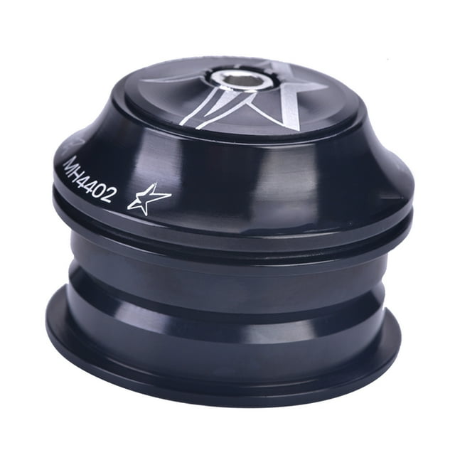 Casque de Vélo en Alliage d'Aluminium, Remplacement de Casque de Direction Scellé Accessoire de Vélo Fourche avant Rouge