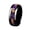 Black 8mm, variant on Purple Crystal Gold Foil Pattern Men and Women Tungsten Steel Ring