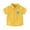 Yellow, variant on Boys Polo Shirts Size 14-16 Polka Dot Print Button Down Shirt Short Sleeve T Shirt Top Funny Blouse Tops Toddler Boy Clothes