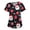 MulticolorB&07#0811K, variant on Garbnen S-5XL Christmas Scrub for Women Santa Claus Snowflake Print Nursing Uniforms for Women Funny Merry Xmas Fall Winter Plus Size Workwear Women with Pockets