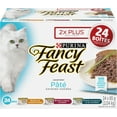 thumbnail image 2 of Lot de 2 - Fancy Feast Pate Assortiment Varié de Nourriture Humide pour Chat, Boîte de 85 g, Caisse de 24, 2 of 5