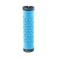 thumbnail image 1 of Anti-collision Rubber Bike Handlebar Sleeve Cycling Lock on Anti-Slip Cover , Blue Skull, 1 of 8