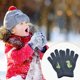 thumbnail image 4 of Jumpingount 1 par de guantes de invierno para niños, guantes para niños, cubiertas para manos, cubiertas para dedos con patrón de dragón para guantes y mitones, 4 of 6