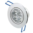 thumbnail image 2 of Toystoory Foco empotrable de luz de techo LED regulable de 4 * 3W Luz blanca fría 100-140V Iluminación y accesorios cálido Toystoory HA024488-02, 2 of 6
