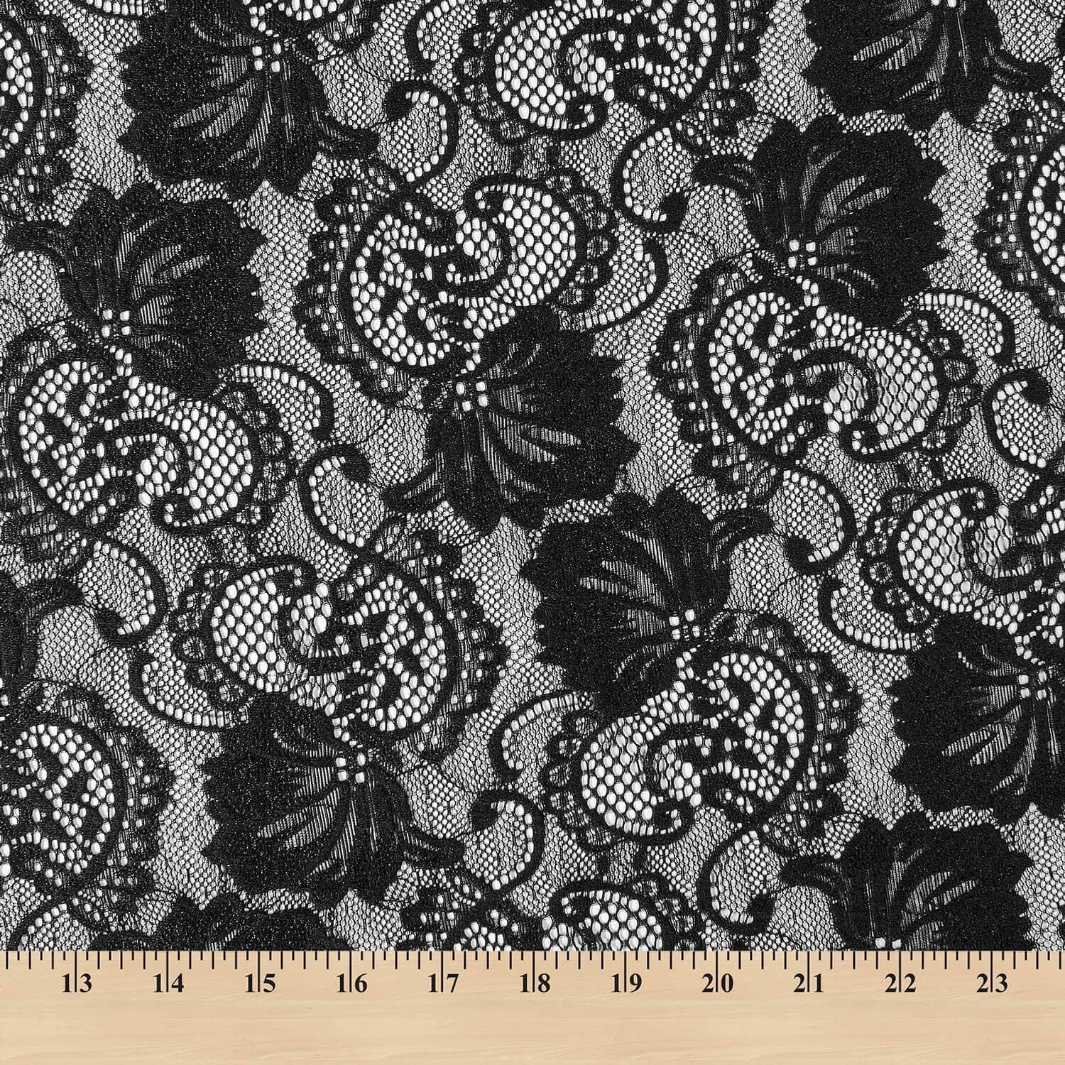 Stretch Lace Fabric Embroidered Poly Spandex French Floral