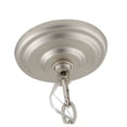 thumbnail image 6 of Living Design 16" Antique Brass Metal Chandelier With Clear Crystals, 6 of 6