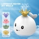 thumbnail image 4 of Juguetes de baño luminosos para bebés, juguete de agua para niños con 4 aspersores (blanco), 4 of 8