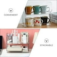 thumbnail image 6 of 2pcs Hollow Handle Sundries Organizing Rack Tabletop Stackable Storage Rack, 6 of 6