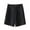 Black, variant on AherBiu Business Casual Shorts for Women High Waisted Wide Leg Office Ladies Work Shorts Formal Dress Short