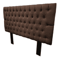 thumbnail image 3 of Cabecera El Bazar Store Capitonada Soho King Size Chocolate 10 cm 150 cm, 3 of 5