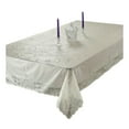 thumbnail image 2 of Vinyl Lace Betenburg Design Tablecloth Beige 60" by 104" Oblong / Rectangle, 2 of 4