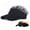 Gray, variant on Flair Hair Visor Sun Cap Wig Peaked Baseball Hat Novelty Adjustable Visor with Spiked Hair