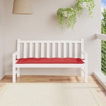 vidaXL Garden Bench Cushion Red Oxford fabric 59.1 x 19.7 x 2.8 in