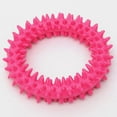thumbnail image 7 of opvise Spiky Circle Ring Dog Bite-Training Chew Molar Toy Cleaning Tooth Pet Supply Random Color, 7 of 7