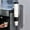 Black 3B3, variant on Qonioi Large Water Dispenser with 70 Cups, 9.2x35cm Plastic Cup Holder with Adhesive Mount, Paper Cup Storage Container