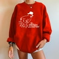 thumbnail image 1 of Mode Pull-Over à Col Rond Imprimé pour Femmes Manches Longues Blouse Confortable Chandail en Molleton, 1 of 4