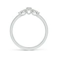 thumbnail image 2 of ANGARA Natural 0.21 Ct. Diamond Classic Ring in 14K White Gold for Women (Ring Size: 11.5), 2 of 9