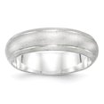 thumbnail image 1 of 6 mm Sterling Silver Satin Band, Size 12, 1 of 1