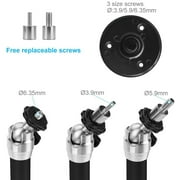 Mini Ceiling Wall Projector Mount Stand Compatible with QKK, DR.J, DBPOWER, Anker, VANKYO, AAXA, Jinhoo, PVO, TMY, AuKing and Most Other Mini Projector