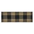 thumbnail image 4 of VHC Brands Runner 8x24, Cotton Dining Room, Kitchen Table Runner, Country Farmhouse Style, Black Check Collection, Rectangle 8x24, Country Black, 4 of 5