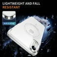 thumbnail image 5 of Decase Magnetic Case for iPhone XR,Compatible with Mag-safe,Military-Grade Protection,Slim Stylish Non-Yellowing Shockproof Case for iPhone XR,Clear Anti-Scratch Back Cover,Clear, 5 of 8